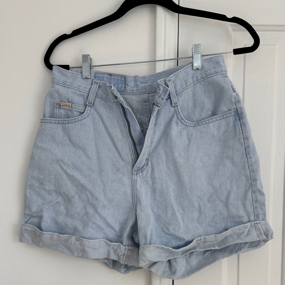 Riders vintage Women's Light Blue Jean Shorts